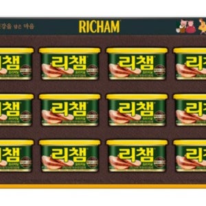 동원식품 동원 리쳄G12호 선물세트 리챔200g x 12캔