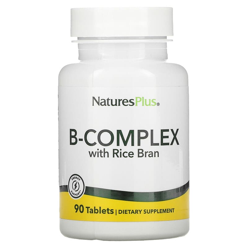 <b>NaturesPlus</b> B컴플렉스 복합체 쌀겨 함유 90정