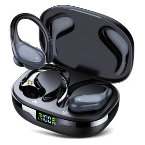 비파노 AAC ENC 노이즈 캔슬링 귀걸이형 HIFI 5.4 무선 블루투스 이어폰 버튼식