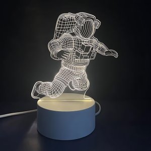 3D 무드등 우주 비행사 LED 조명 아크릴