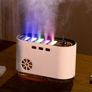 21세기트랜드 소리 반응 레인보우 불멍 가습기