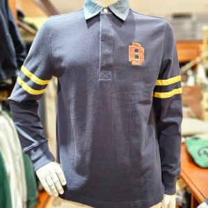 [브룩스브라더스]풋볼 럭비 셔츠 (네이비)BBNTMM0908QDF