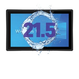 JCPPC-PW215CIP I7 1165G7 21.5인치 I7 11세대 산업용전면방수(IP65) 옥외용 800CD 패널PC