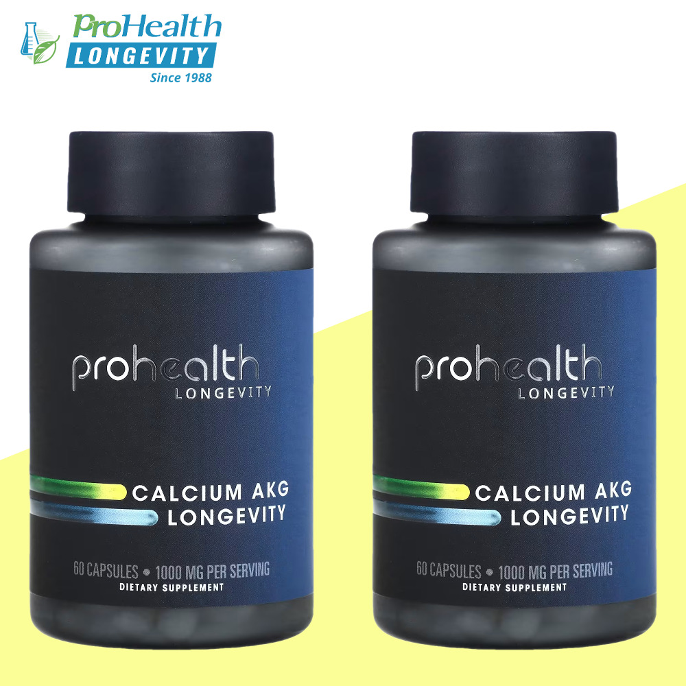 ProHealth Longevity <b>Calcium</b> AKG 60캡슐 2개
