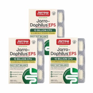 (아이허브) 자로우포뮬러스 3개X Jarro-Dophilus EPS 100억 베지 캡슐 120정(캡슐당 50억) 해외직구