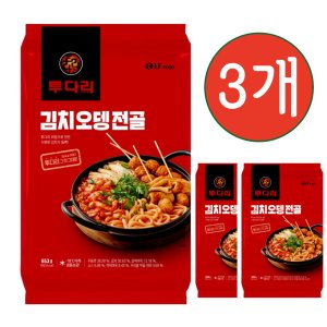 투다리김치오뎅전골 LF FOOD 653g 3개