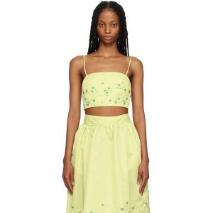 가니 그린 캐미솔 F7931 Lily Green 232144F111003