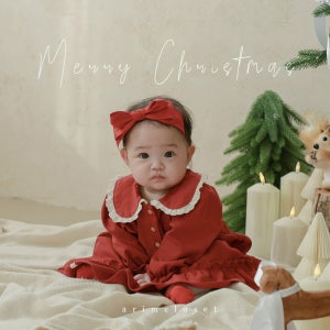 여아 촬영 겨울원피스 자매룩 시밀러룩 레드 유아 크리스마스룩 추천