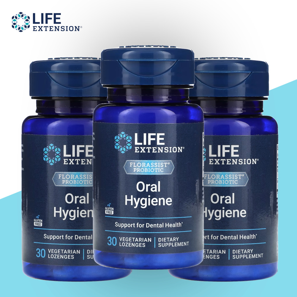 라이프익스텐션 플로라시스트 <b>오랄</b> 하이진 하이겐 <b>하이젠</b> 30로젠지 3개