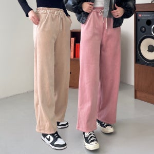 골댄바지 코듀로이일자팬츠 골덴통바지 코듀로이와이드팬츠