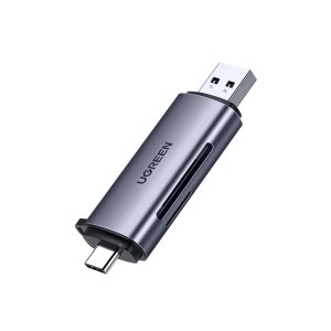 C타입멀티허브 USB허브 2in1 멀티포트 OTG 마이크로 SD카드 유그린 UGREEN
