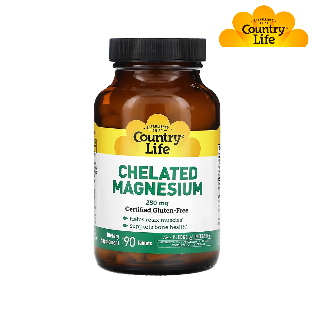 <b>컨츄리라이프</b> 킬레이트 <b>마그네슘</b> 250mg 90정 아미노산 산화 <b>Magnesium</b>