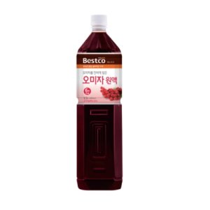 베스트코 오미자 원액 1.5L 8개