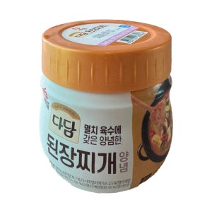 CJ 백설 다담 된장찌개 양념 840g 냉장