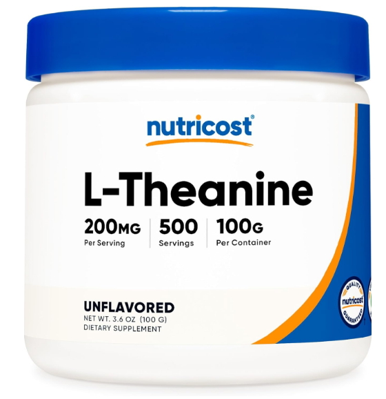 <b>Nutricost 테아닌</b> L테아닌 엘테아닌 100g