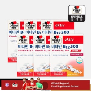 도펠헤르츠 비타민 B12 500 다이렉트 20포, 6개