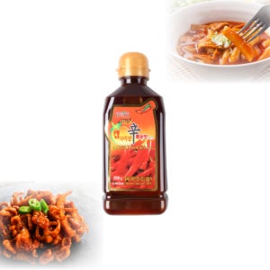 [청우] 더 진한 캡사이신 액상 550g 12개 불닭 매운맛 양념 소스