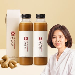 헤밀레 김소형 원장 생강청 물 한방울 넣지 않은 국내산 생강차 500ml, 2개