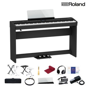 Roland 롤랜드 디지털 피아노 전자 키보드 fp-60x 전용 스탠드 전용 페달 구성선택 풀구성품 포함