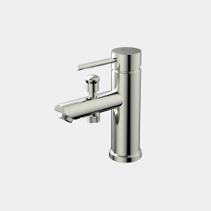 대림바스 DL-YB4A16 원홀 세면샤워 무광 니켈 세면대수전 샤워겸용수전 자동폽업전용