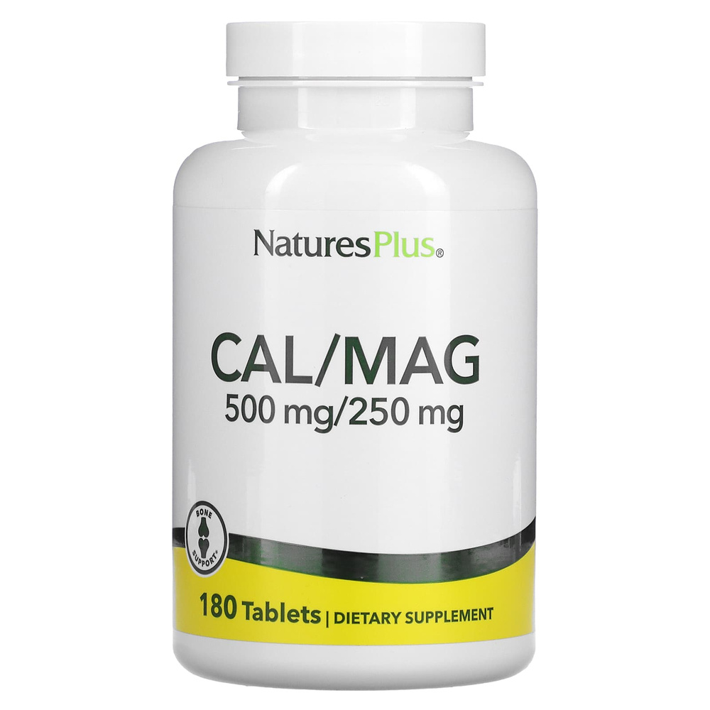 네이처스<b>플러스</b> <b>CalMag</b> 칼마그 500mg 250mg 180타블렛