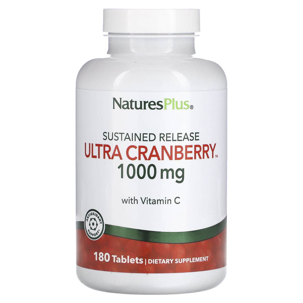 <b>네이처스플러스</b> 서방형 울트라 크랜베리 1000mg 180타블렛
