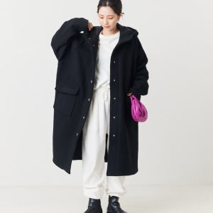 FREAK’S STORE 프릭스스토어 더블 페이스 후드 코트 (4컬러) 23FW