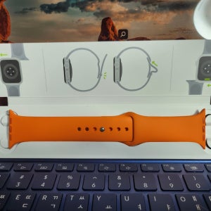 애플워치 에르메스 오랑쥬 실리콘 스트랩 44,45,46,49mm
