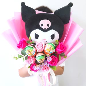 킨더조이 인형 꽃다발 산리오 대형 쿠로미 졸업식 유치원 학예회 연주회 어린이 꽃다발
