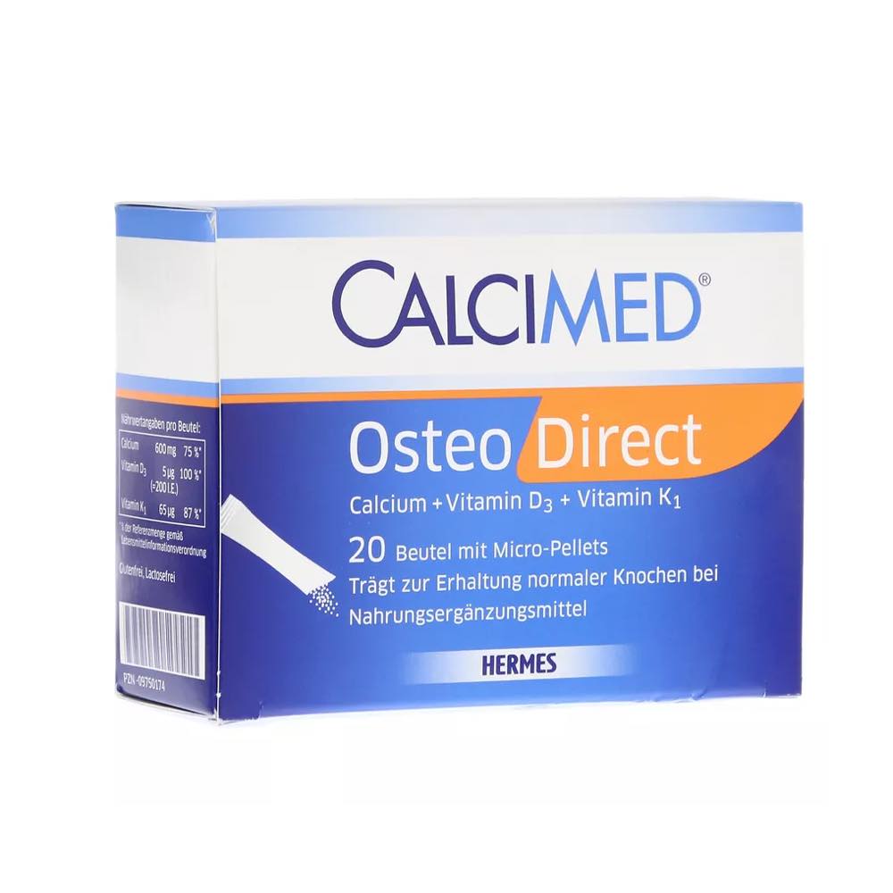 칼시메드 Calcimed 오스테오 마이크로 펠릿 20포 <b>헤어메스</b> Osteo Direct 영양제 임산부 가족