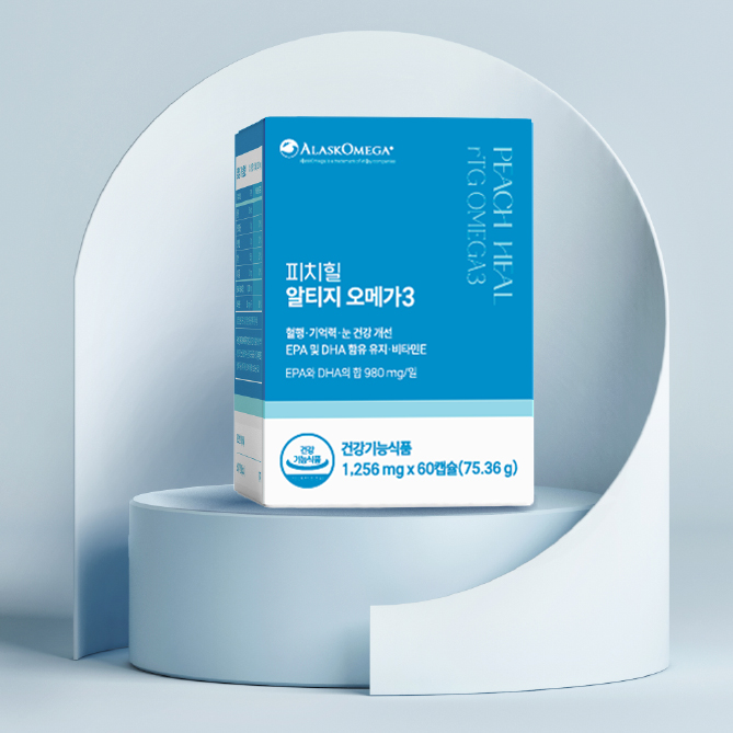 피치힐 알레스카 rTG <b>오메가3</b> IFOS 60캡슐