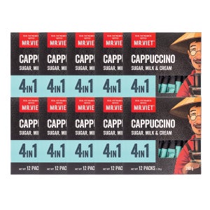 카푸치노 믹스커피 12T X 10박스 미스터비엣 베트남커피