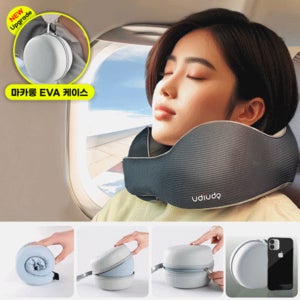 [기능성] 구르미 기내용 목베개 휴대용 여행용 목쿠션 비행기 목베개