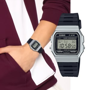 백화점AS가능 카시오 전자시계 블랙 디지털 F-91WM-7ADF 지코스모 제품