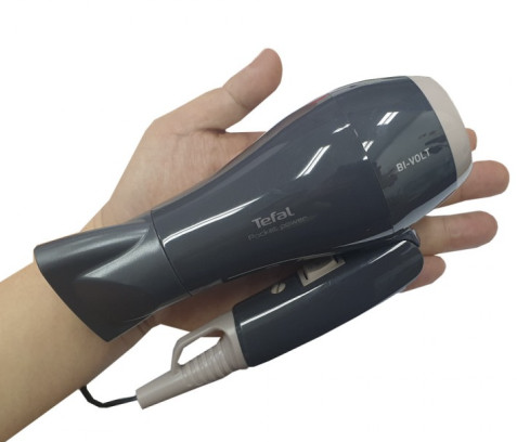 테팔 휴대용 해외 여행용 접이식 미니 헤어 드라이어 드라이기 110V 220V 프리볼트