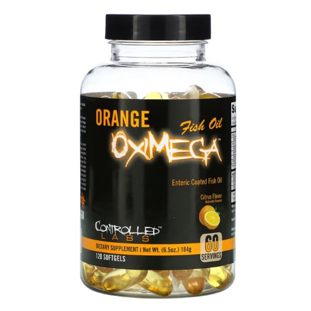 컨트롤드 랩 x <b>오렌지 옥시메가 피쉬오일</b> 120정