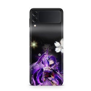 갤럭시 Z플립4 원신 케이스 라이덴쇼군 1번