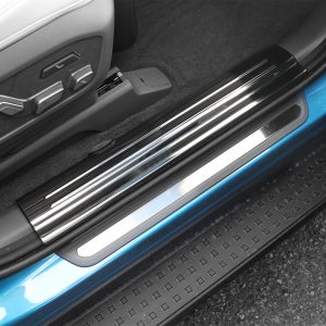 EV9 튜닝 블랙 몰딩 도어스커프 내부 커버 용품