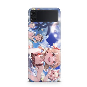 갤럭시 Z플립4 원신 케이스 라이덴쇼군 클레 1번