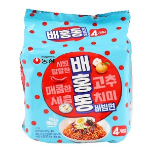 배홍동비빔면(멀티) 137Gx4입/(주)농심