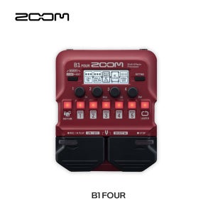 ZOOM B1 FOUR 베이스 멀티 이펙터