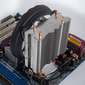 저소음 RGB CPU쿨러 고성능 인텔 AMD 히트파이프접촉 팬