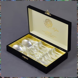 클레식 부부은수저세트 / 결혼식하객선물 돌잔치 숟가락 젓가락세트 커트러리 문객조의답례품