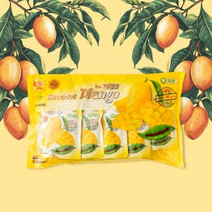 무설탕 태국 완미 건망고 건 망고 건조 말린 말랭이 슬라이스 제로슈가 (80g 5개)