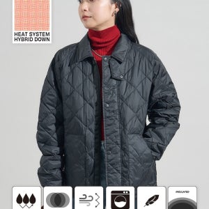 프릭스스토어 히트 시스템 하이브리드 경량 패딩 점퍼 재킷 여성 25AW 1155248900288