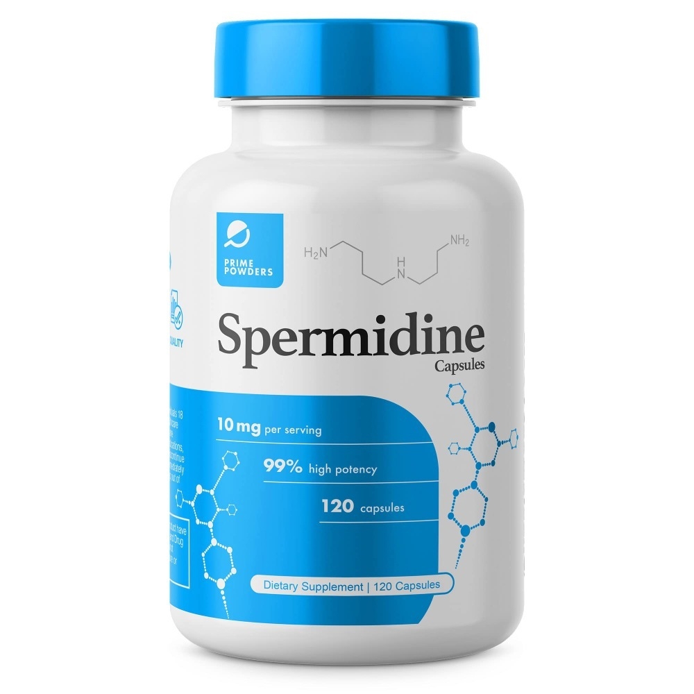 프라임<b>파우더</b> 스퍼미딘 스페르미딘 <b>10</b>mg 120<b>베지</b>캡슐