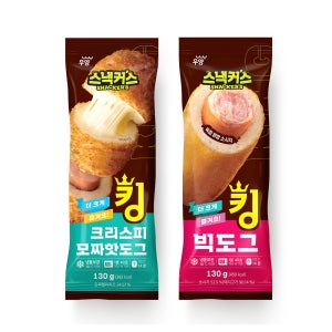 쉐프스토리 킹 빅도그 일반 10 +치즈 10개