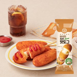 [N배송] 쉐프스토리 바삭한 치즈핫도그 80g x 30개