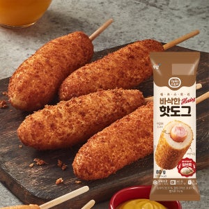 [N배송] 쉐프스토리 바삭한 핫도그 80g x 30개