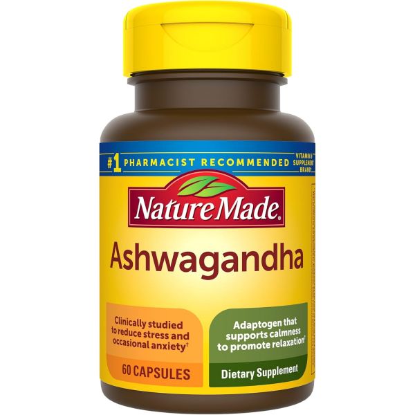 네이처 메이드 Nature Made 아슈와간다 Ashwagandha 125mg 60캡슐